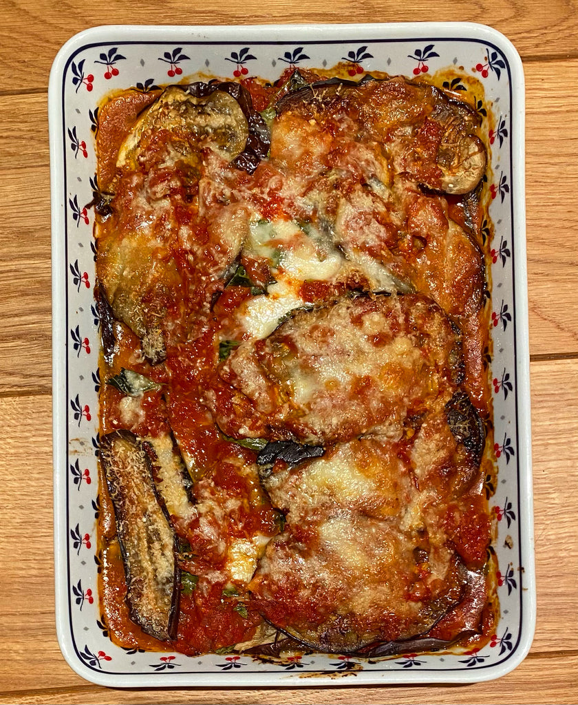Aubergine Parmigiana