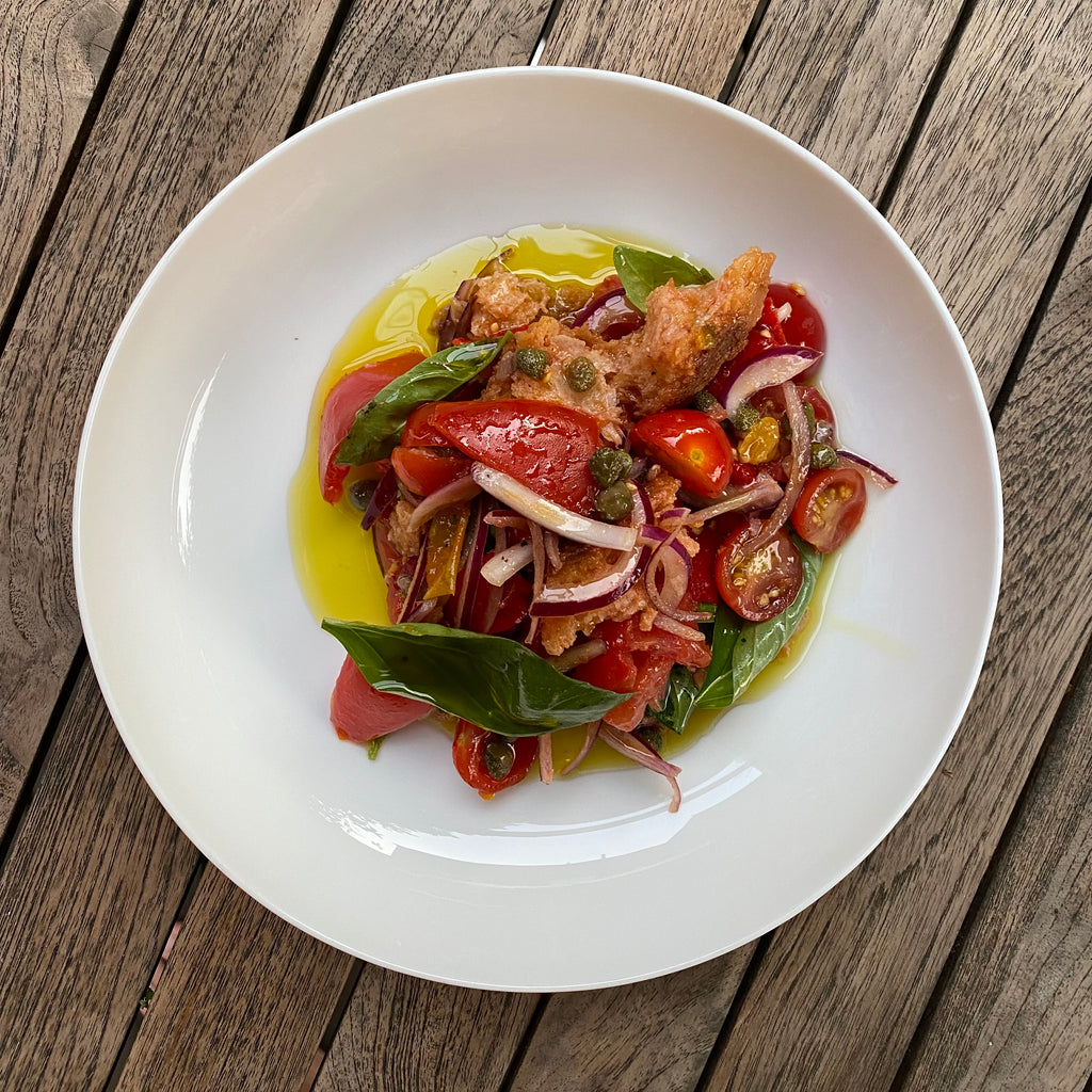 Panzanella summer salad