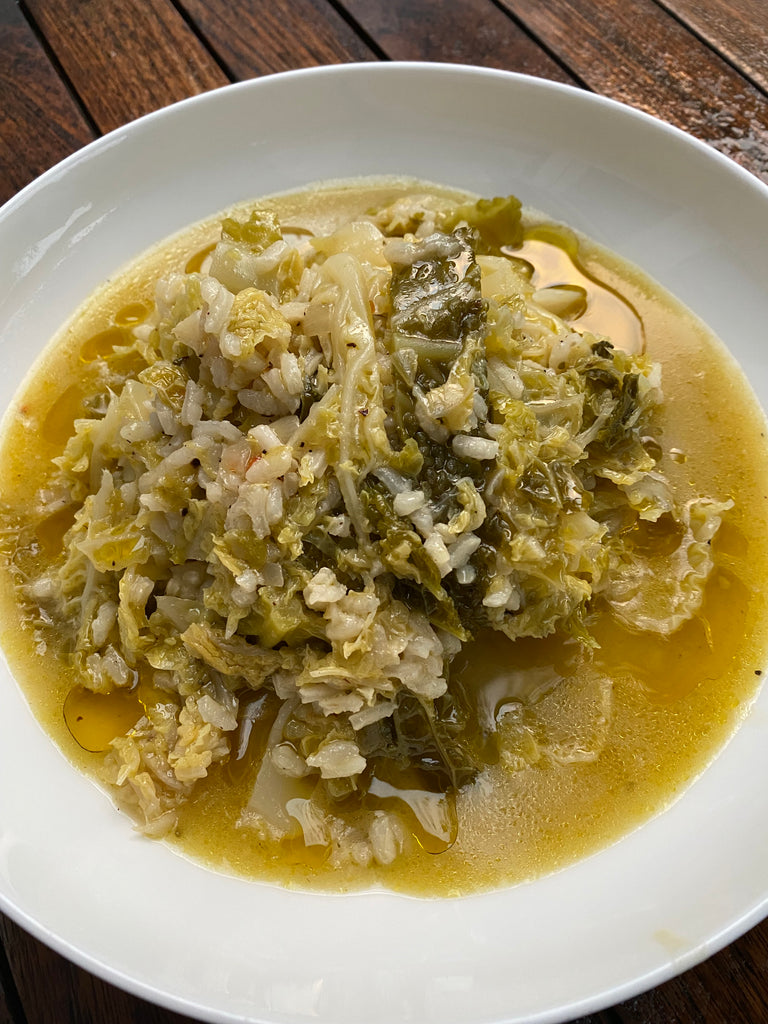 Rice and Cabbage Soup