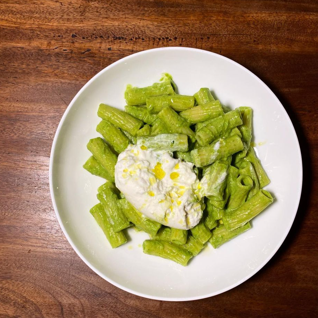 Odds and ends pesto